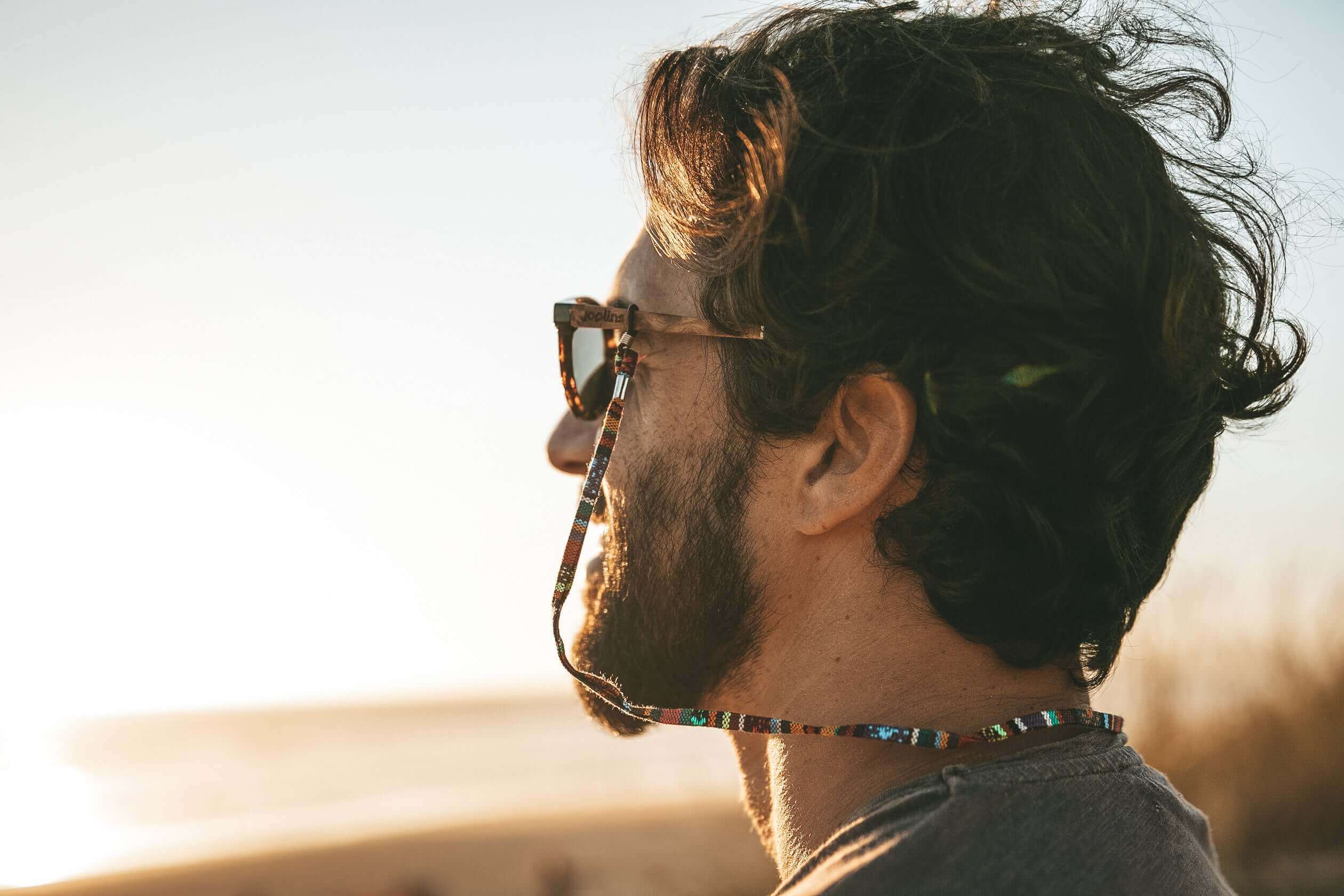 Black & White - Boho Sunglasses Strap - Image 3