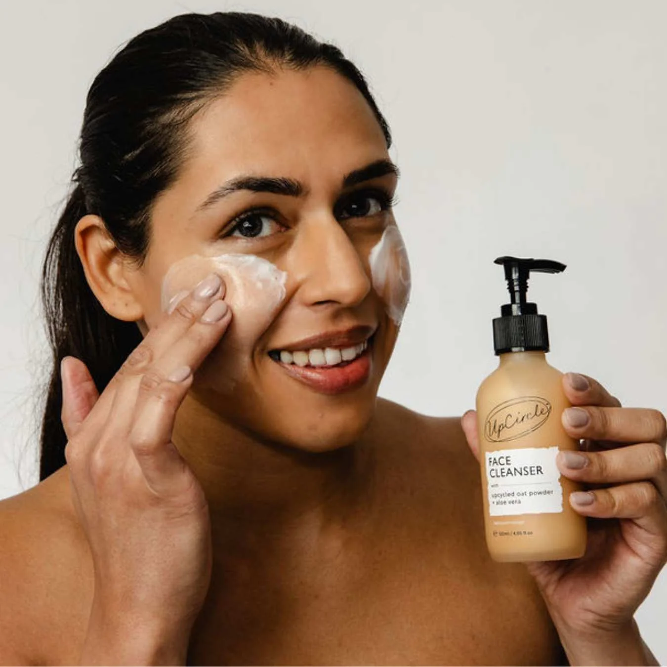 Cleansing Face Milk with Oat Powder + Aloe Vera - Image 6