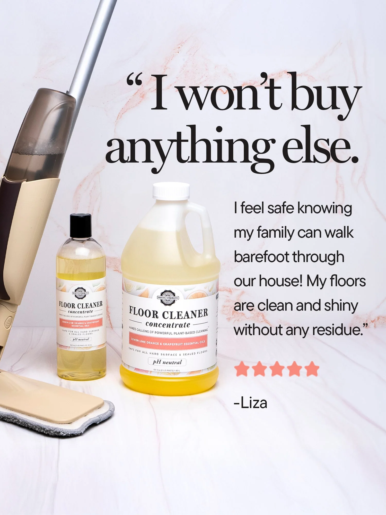 Floor Cleaner Concentrate | Lemon, Lime, Orange & Grapefruit - Image 9