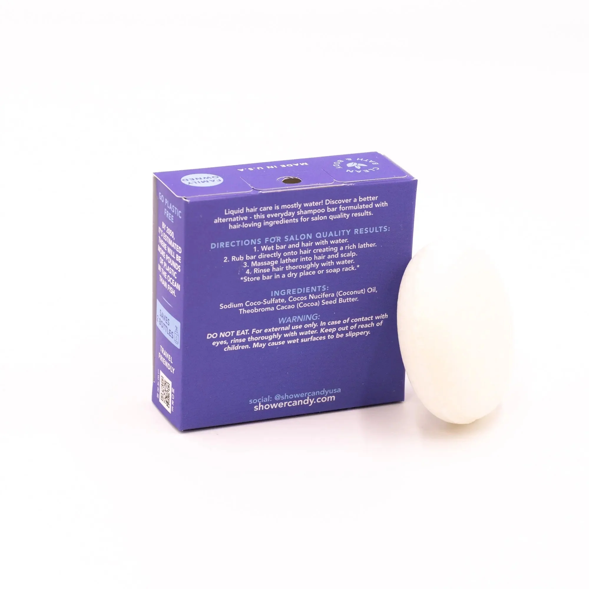 Fragrance Free Shampoo Bar – Hydrating for All Hair Types - Image 3