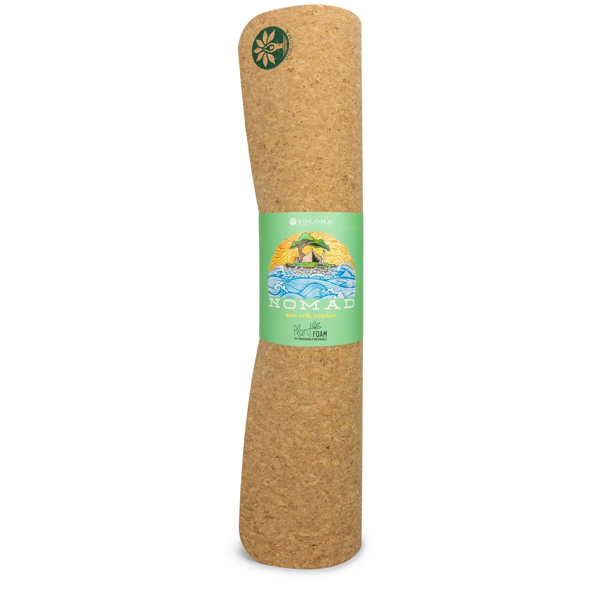 Infinite Transformation Nomad Cork Yoga Mat - Image 3