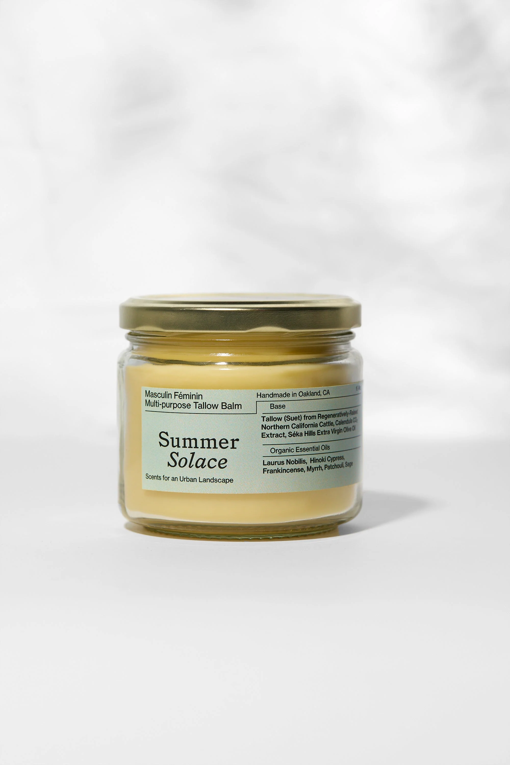 Masculin Féminin Tallow Balm – Frankincense, Patchouli & Hinoki Wood - Image 10