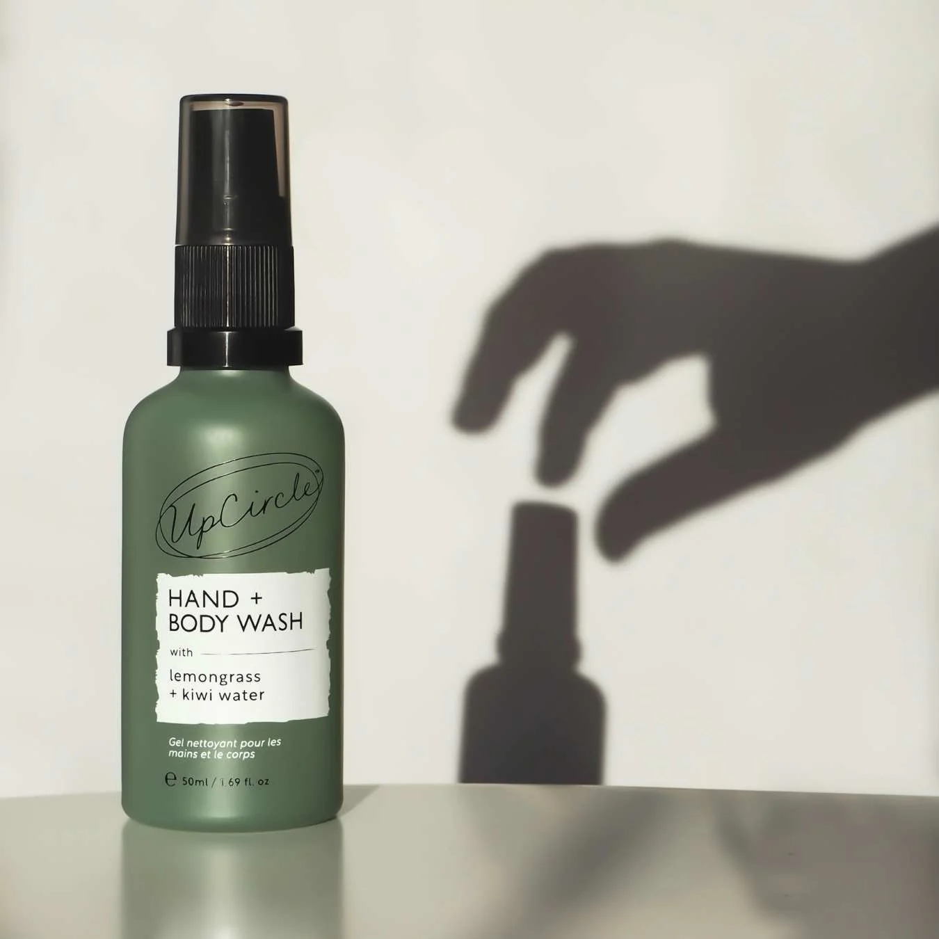 Natural Hand + Body Wash with Lemongrass - Travel Size - Image 8