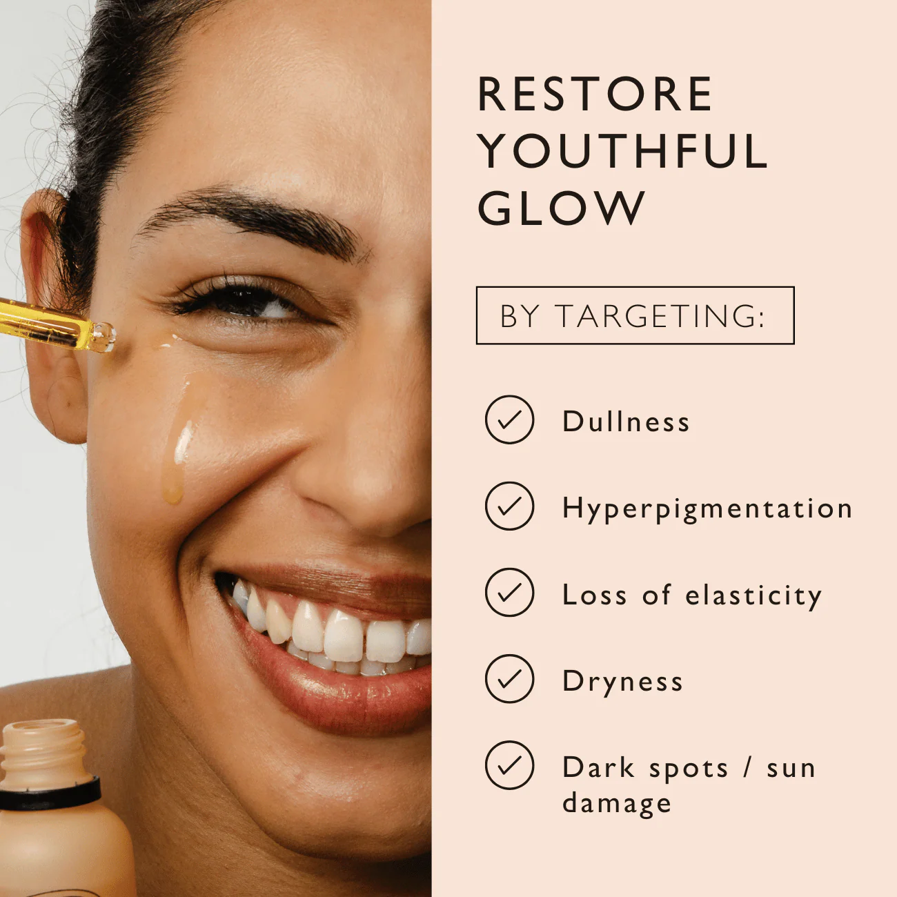 Organic Face Oil with Coffee Extact - Travel Size - Image 4