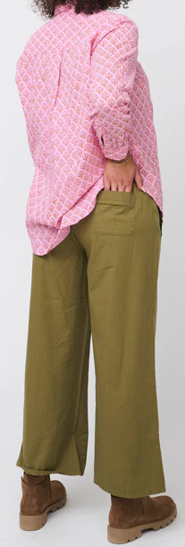 Shore Pant - Olive Oil Twill - Image 4