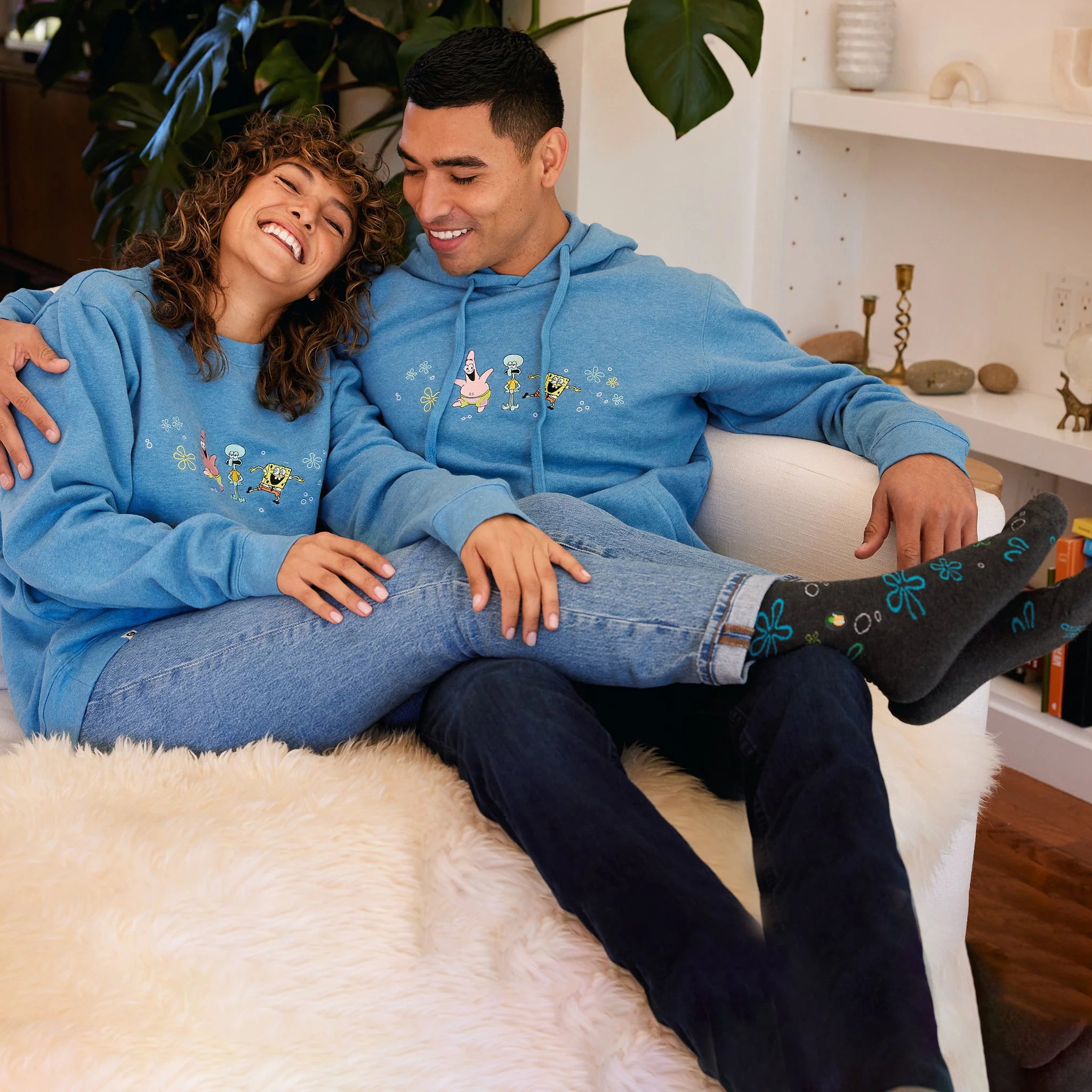 Spongebob Protect Oceans Crew Sweatshirt - Image 4