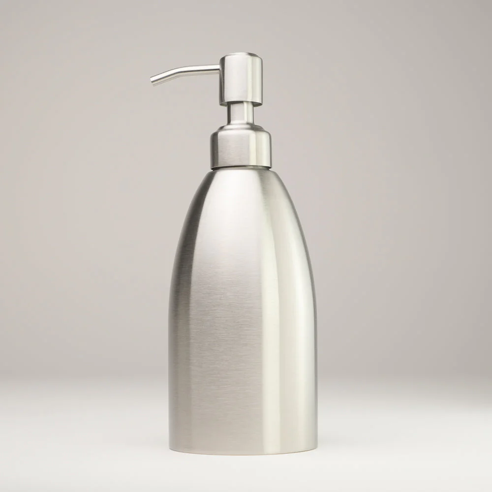 Stainless Steel Keeper Bottle | 16 oz | with Stainless Steel Pump